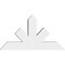 Ekena Millwork Saratoga Architectural Grade PVC Gable Bracket, 48"W x 26"H x 6"D x 6"F, 13/12 Pitch GBP048X26X0606SAR00 - alternate 3